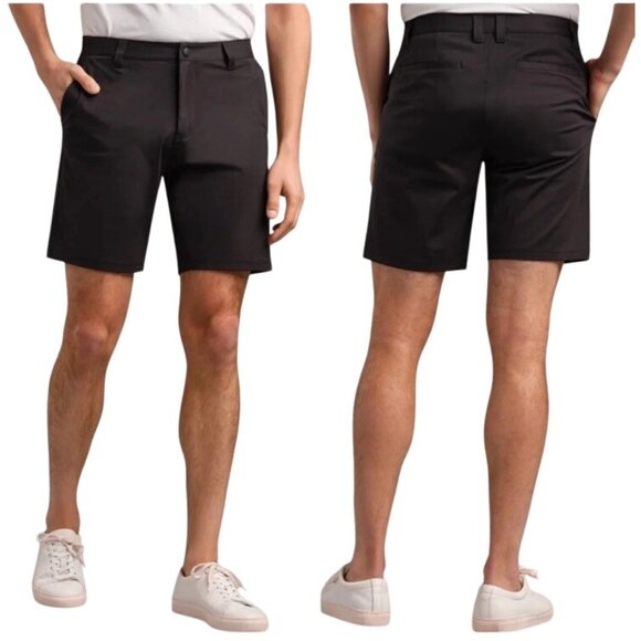 Rhone Commuter Shorts 7" Mens Size 30 Black Flex-Knit Performance Retail $98 - Picture 1 of 12